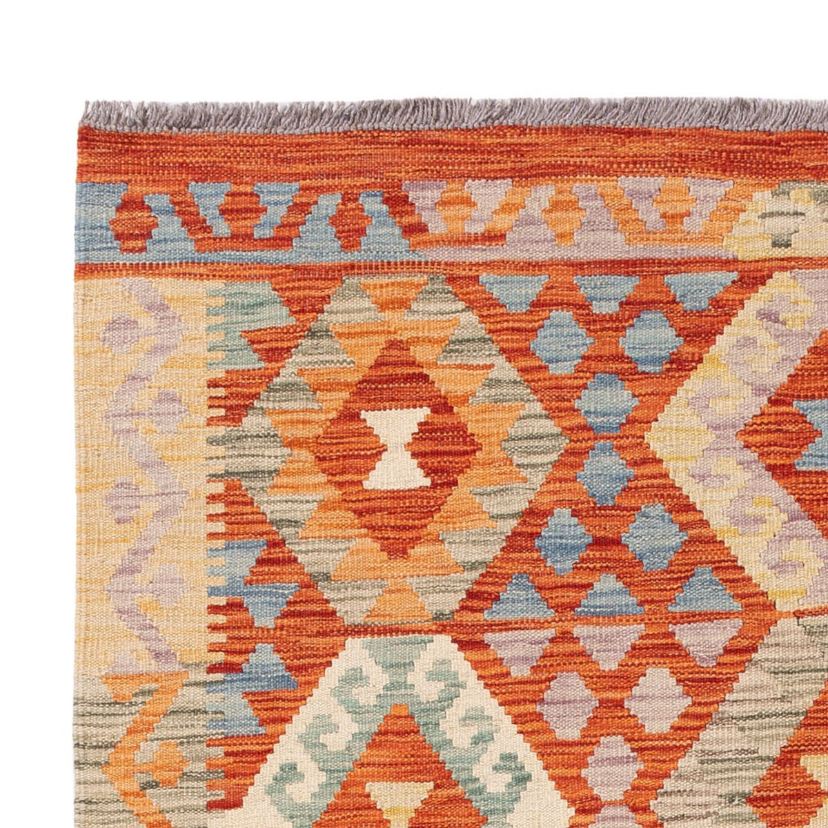 Kelim tapijt - Splash - 176 x 125 cm - veelkleurig