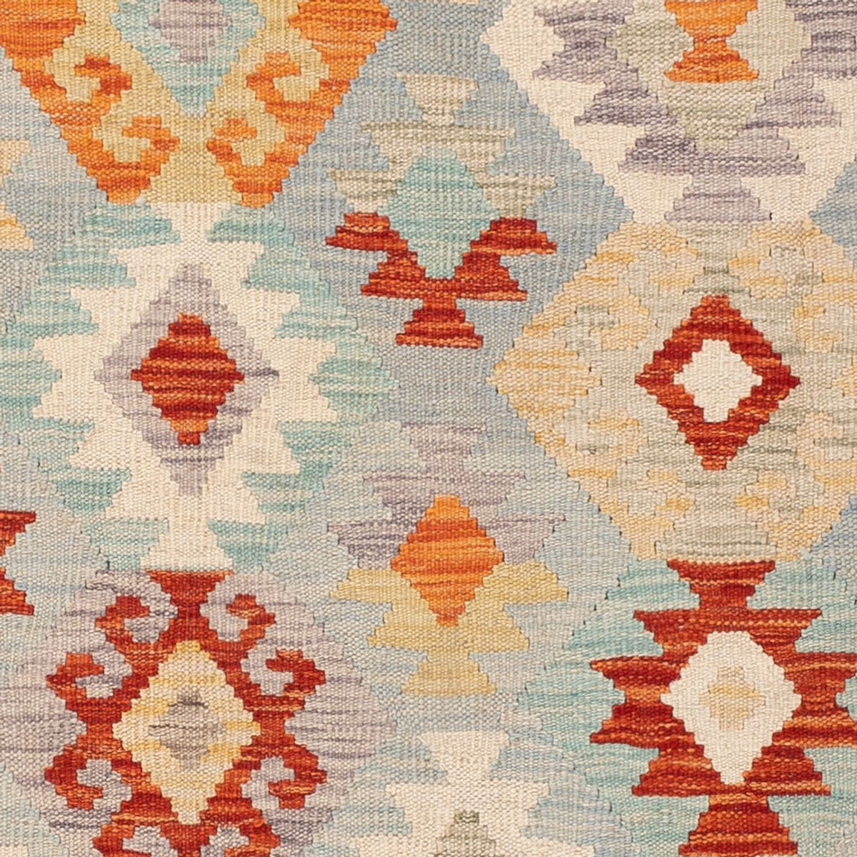 Kelim tapijt - Splash - 173 x 127 cm - veelkleurig