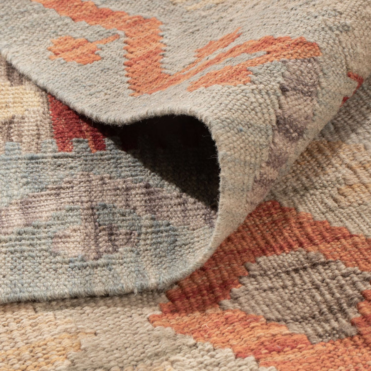 Kelim tapijt - Splash - 173 x 127 cm - veelkleurig