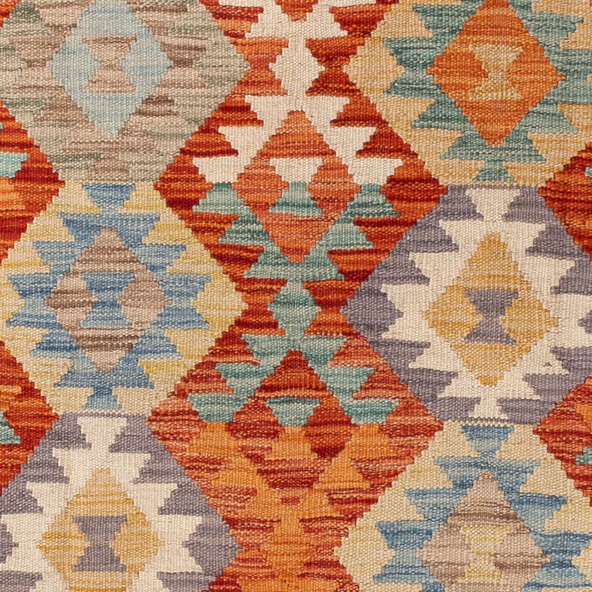 Kelim tapijt - Splash - 171 x 129 cm - veelkleurig