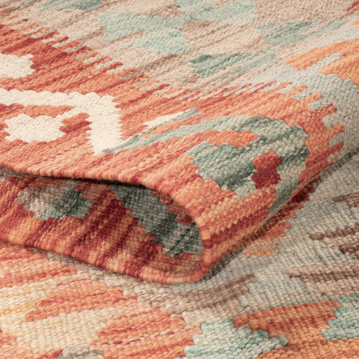 Kelim tapijt - Splash - 171 x 129 cm - veelkleurig