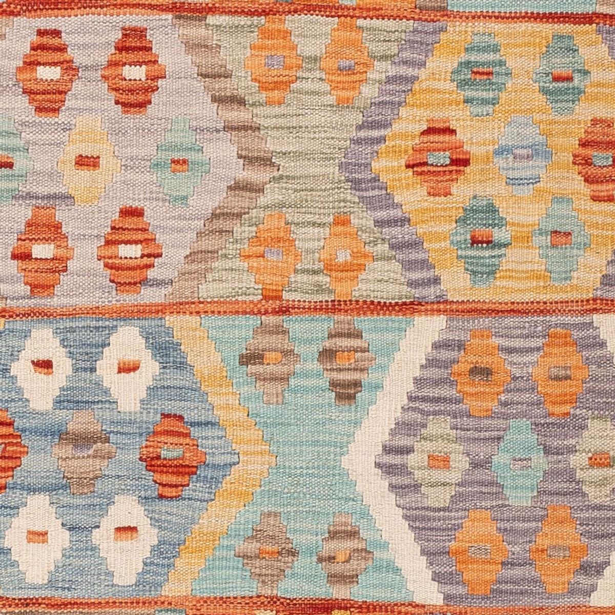 Kelim tapijt - Splash - 177 x 125 cm - veelkleurig