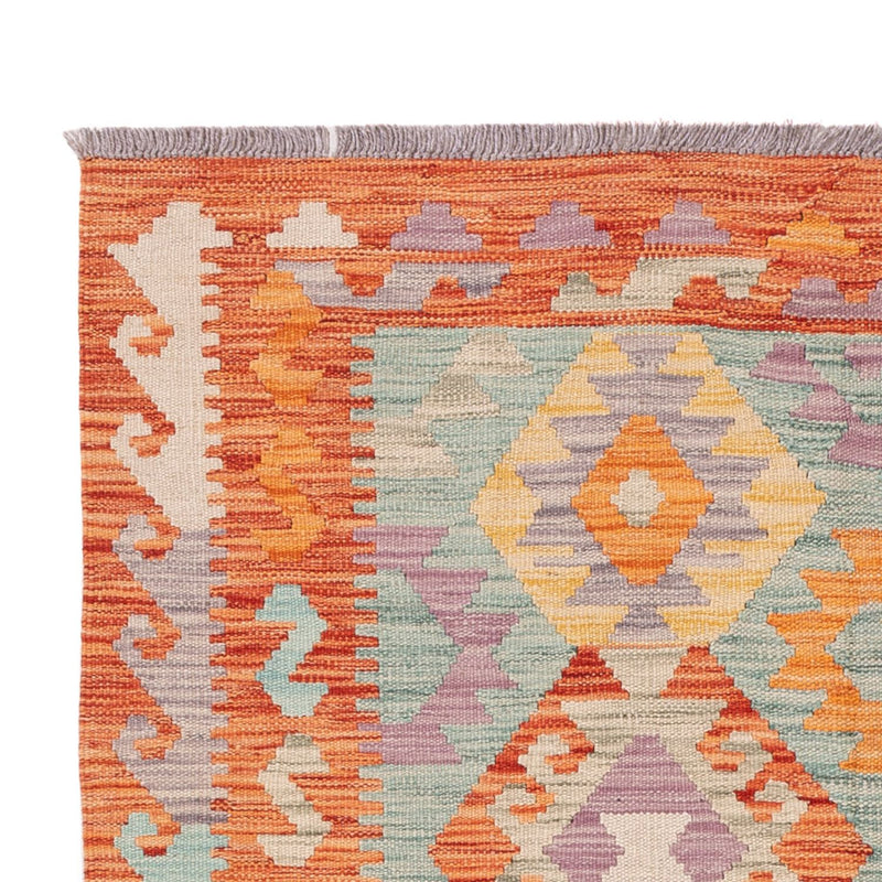Kelim tapijt - Splash - 178 x 128 cm - veelkleurig