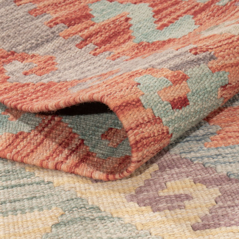 Kelim tapijt - Splash - 178 x 128 cm - veelkleurig