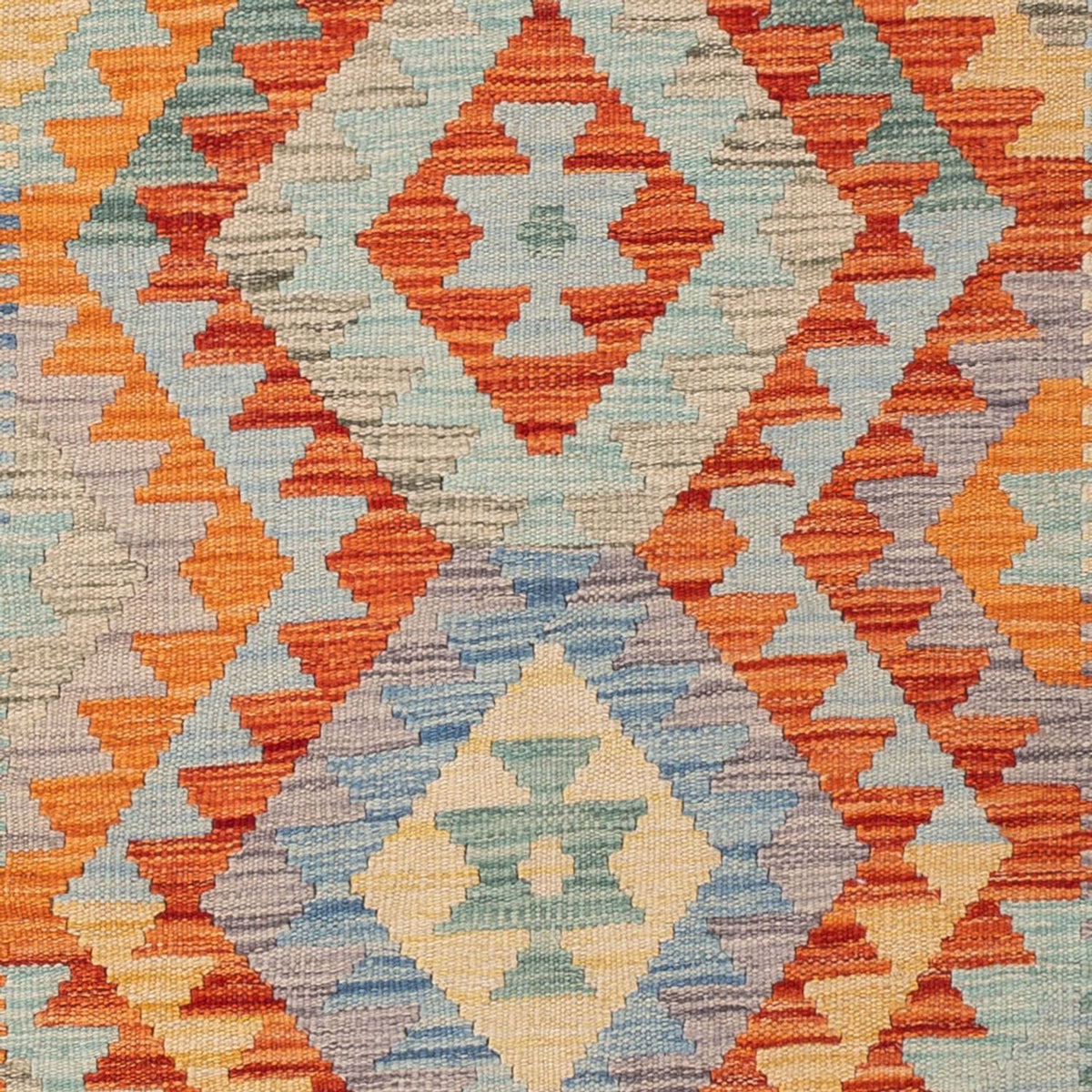 Kelim tapijt - Splash - 191 x 130 cm - veelkleurig