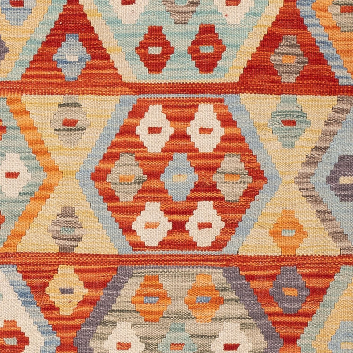 Kelim tapijt - Splash - 176 x 123 cm - veelkleurig