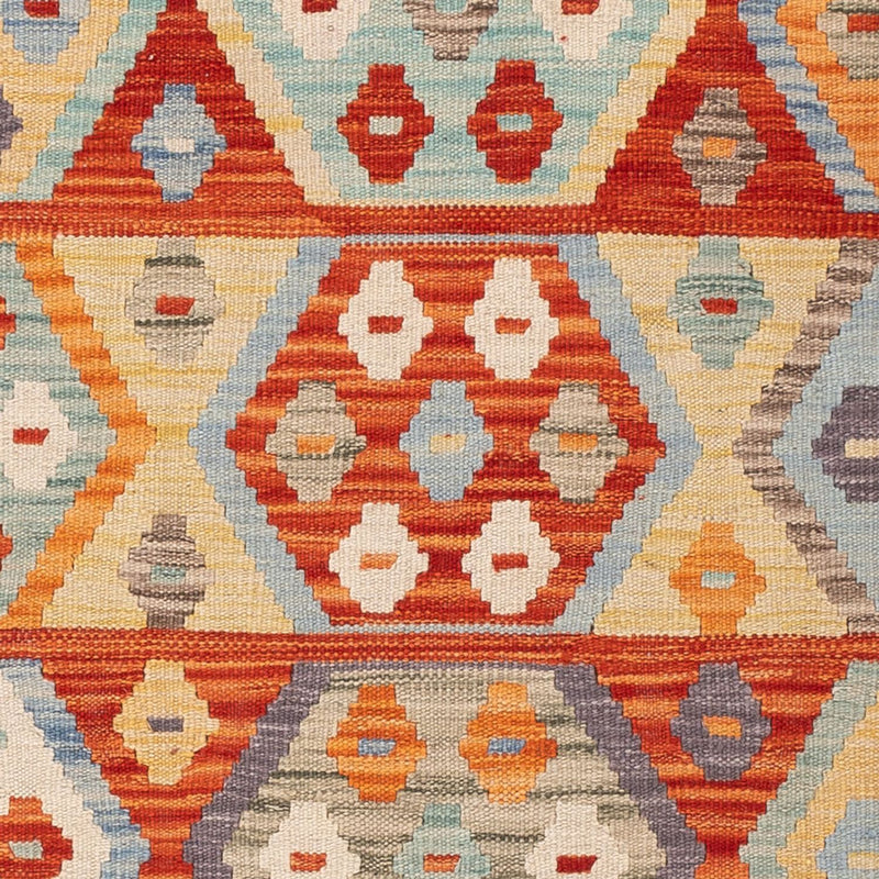 Kelim tapijt - Splash - 176 x 123 cm - veelkleurig