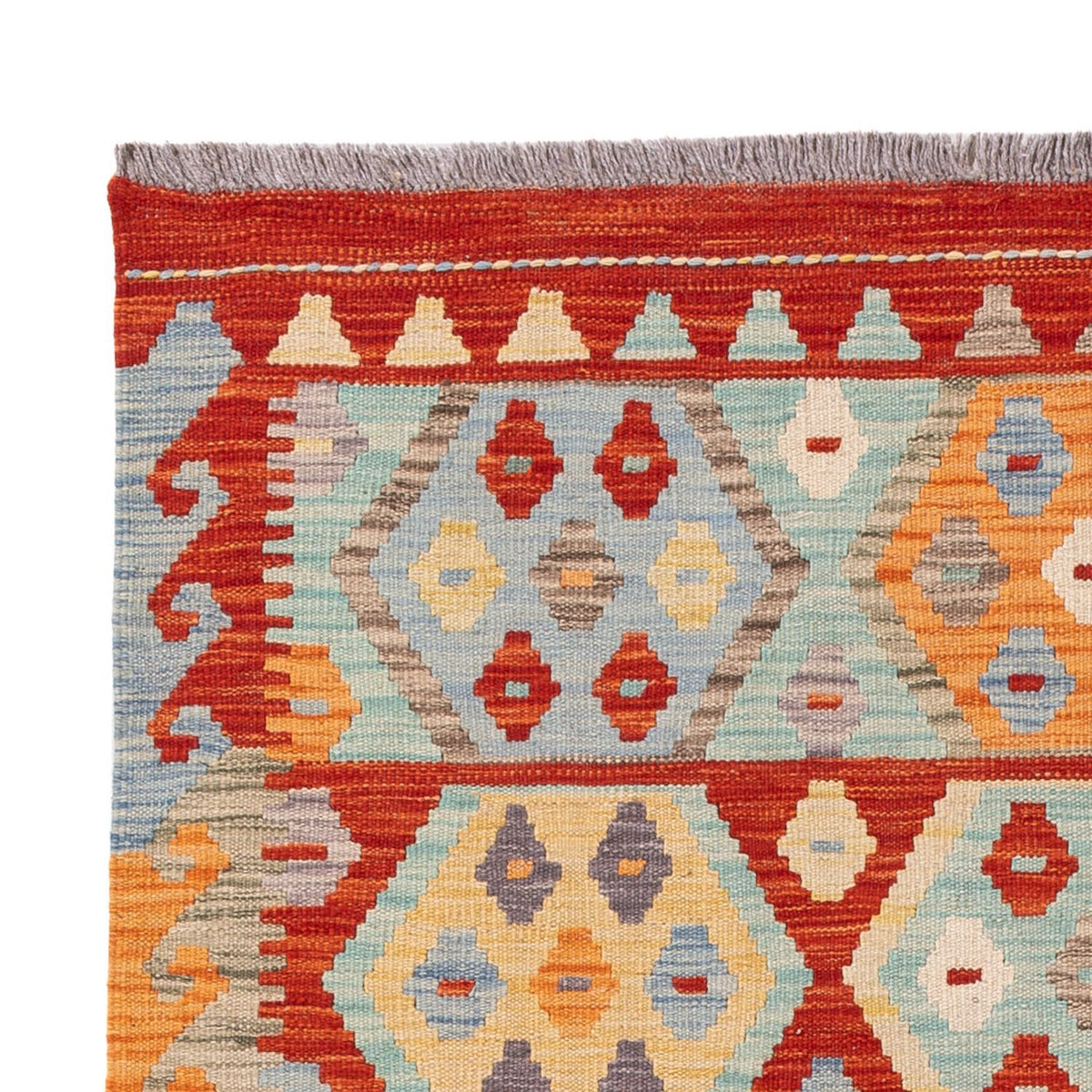 Kelim tapijt - Splash - 176 x 123 cm - veelkleurig