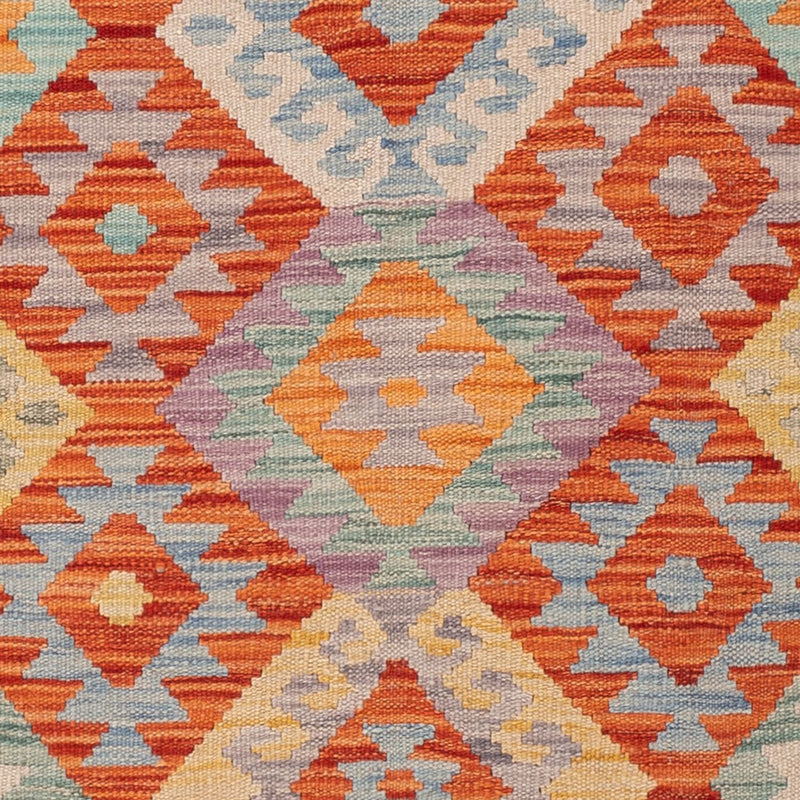 Kelim tapijt - Splash - 169 x 125 cm - veelkleurig