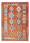 Kilim Maimana Tapijt 126x174cm - Wollen tapijt - Rechthoekig / Meerkleurig / 126 x 174 cm Rechthoekig
