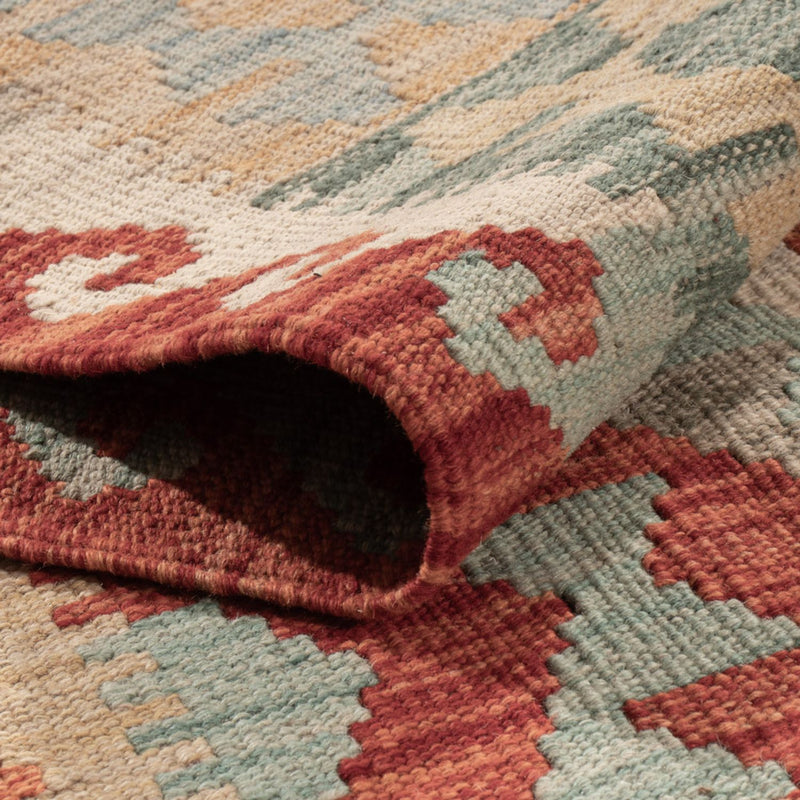 Kelim tapijt - Splash - 174 x 125 cm - veelkleurig