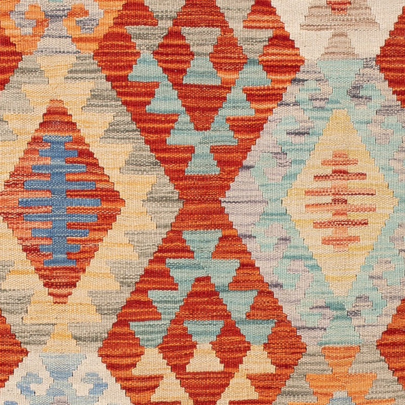 Kelim tapijt - Splash - 183 x 127 cm - veelkleurig