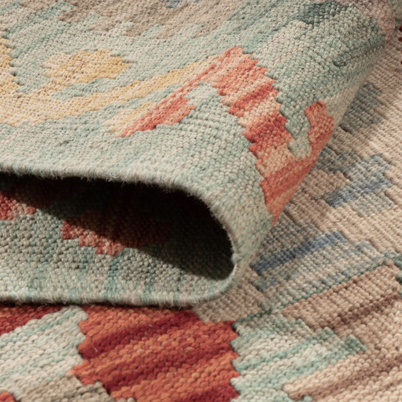 Kelim tapijt - Splash - 183 x 127 cm - veelkleurig