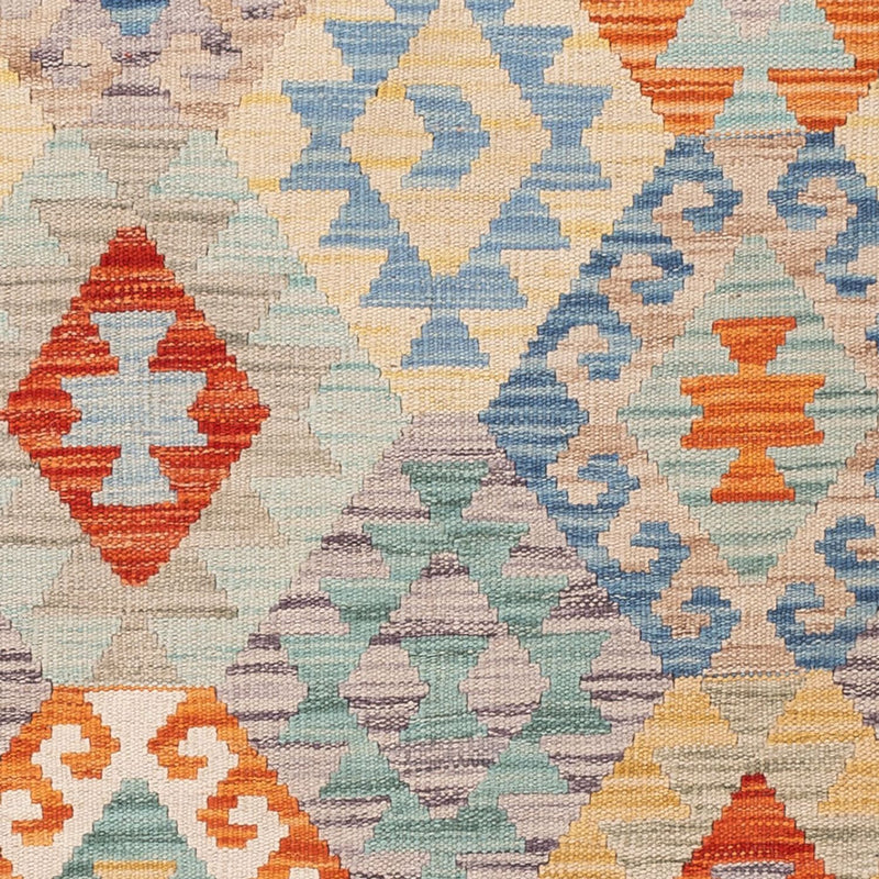 Kelim tapijt - Splash - 177 x 128 cm - veelkleurig