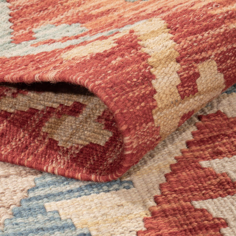 Kelim tapijt - Splash - 177 x 128 cm - veelkleurig