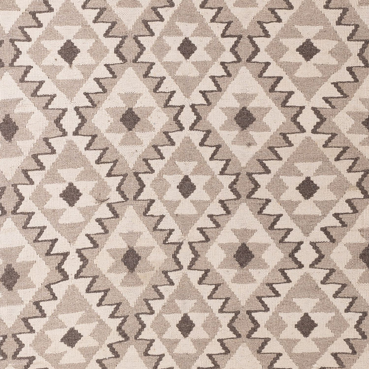 Kelim tapijt - Splash - 290 x 202 cm - lichtgrijs