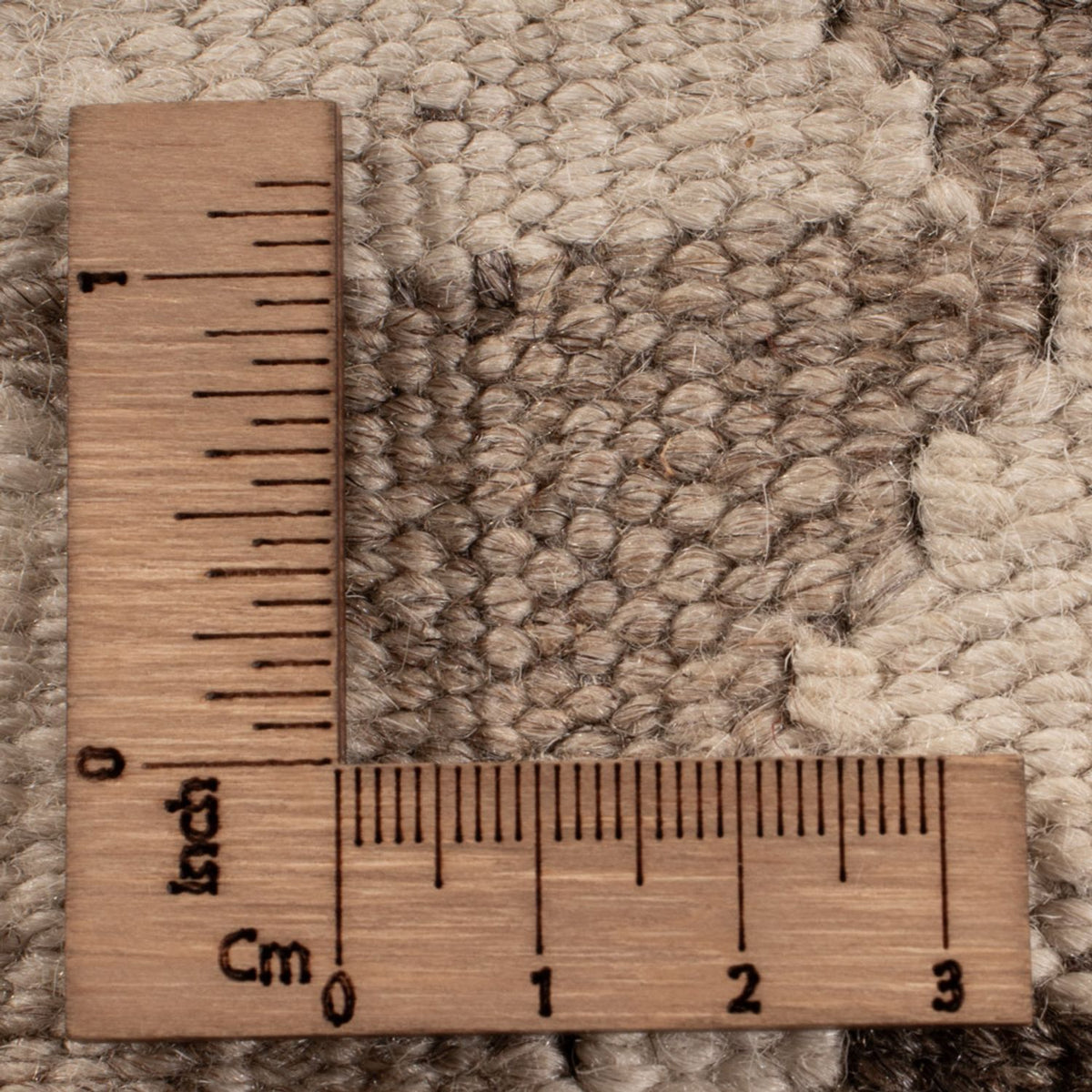 Kelim tapijt - Splash - 290 x 202 cm - lichtgrijs