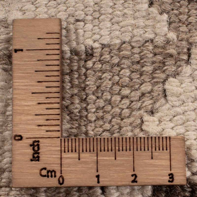 Kelim tapijt - Splash - 290 x 202 cm - lichtgrijs