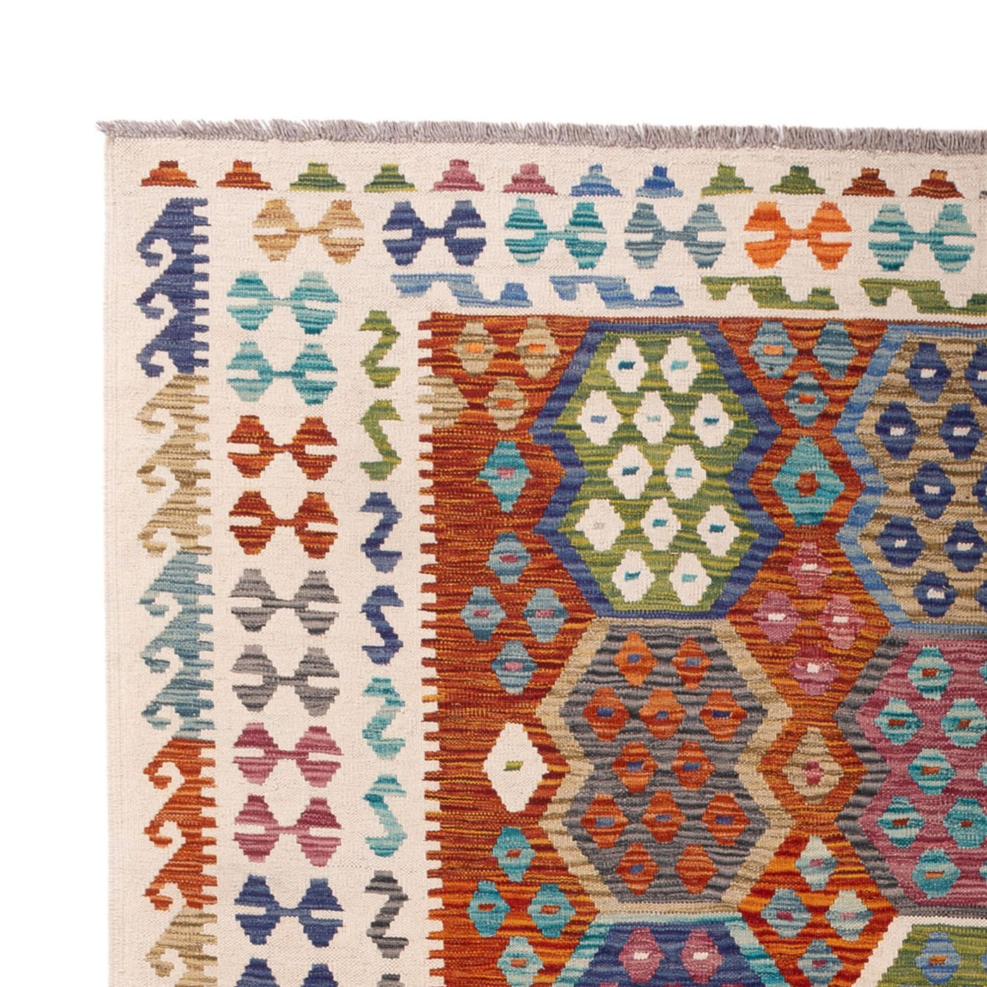 Kilim Maimana Tapijt 292x214cm - Wollen tapijt