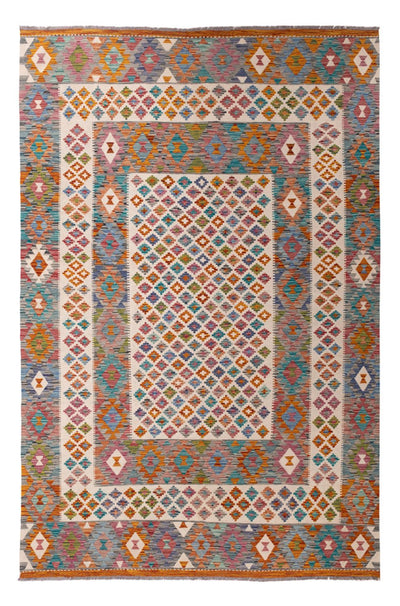 Kilim Maimana Tapijt 203x301cm - Wollen tapijt