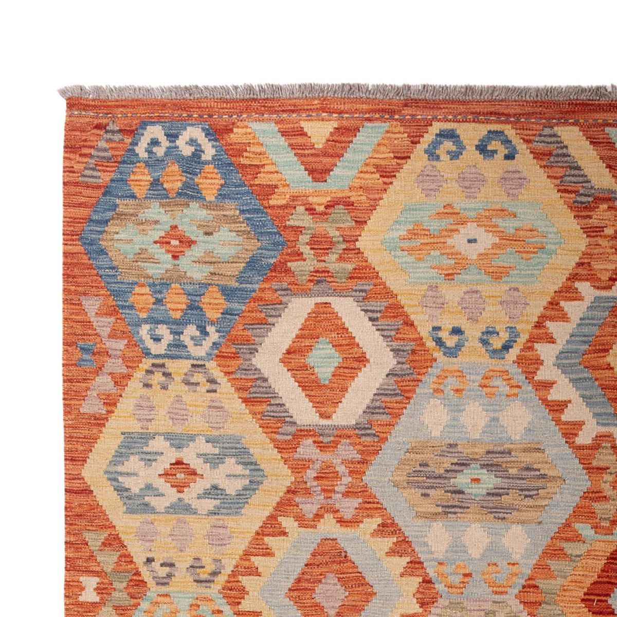 Kelim tapijt - Splash - 310 x 204 cm - veelkleurig