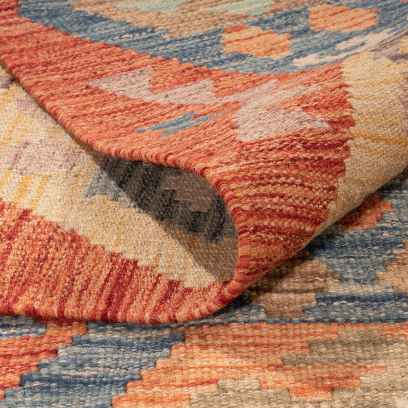 Kelim tapijt - Splash - 310 x 204 cm - veelkleurig