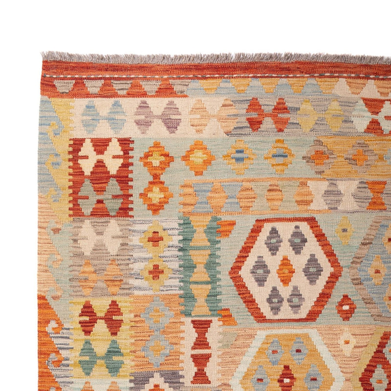 Kelim tapijt - Splash - 305 x 200 cm - veelkleurig