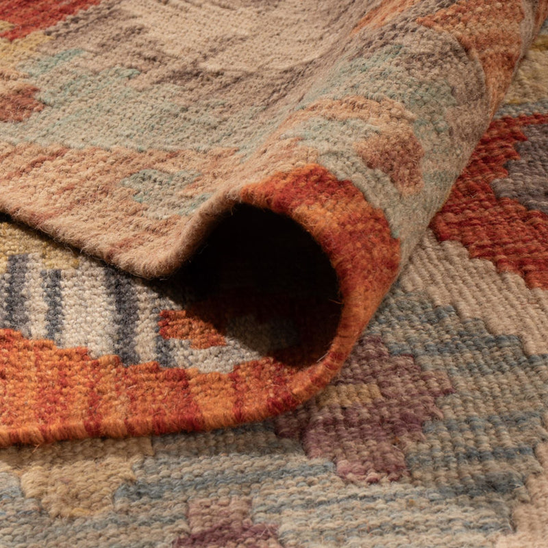 Kelim tapijt - Splash - 305 x 200 cm - veelkleurig