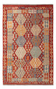 Kilim Maimana Tapijt 201x127cm - Wollen tapijt
