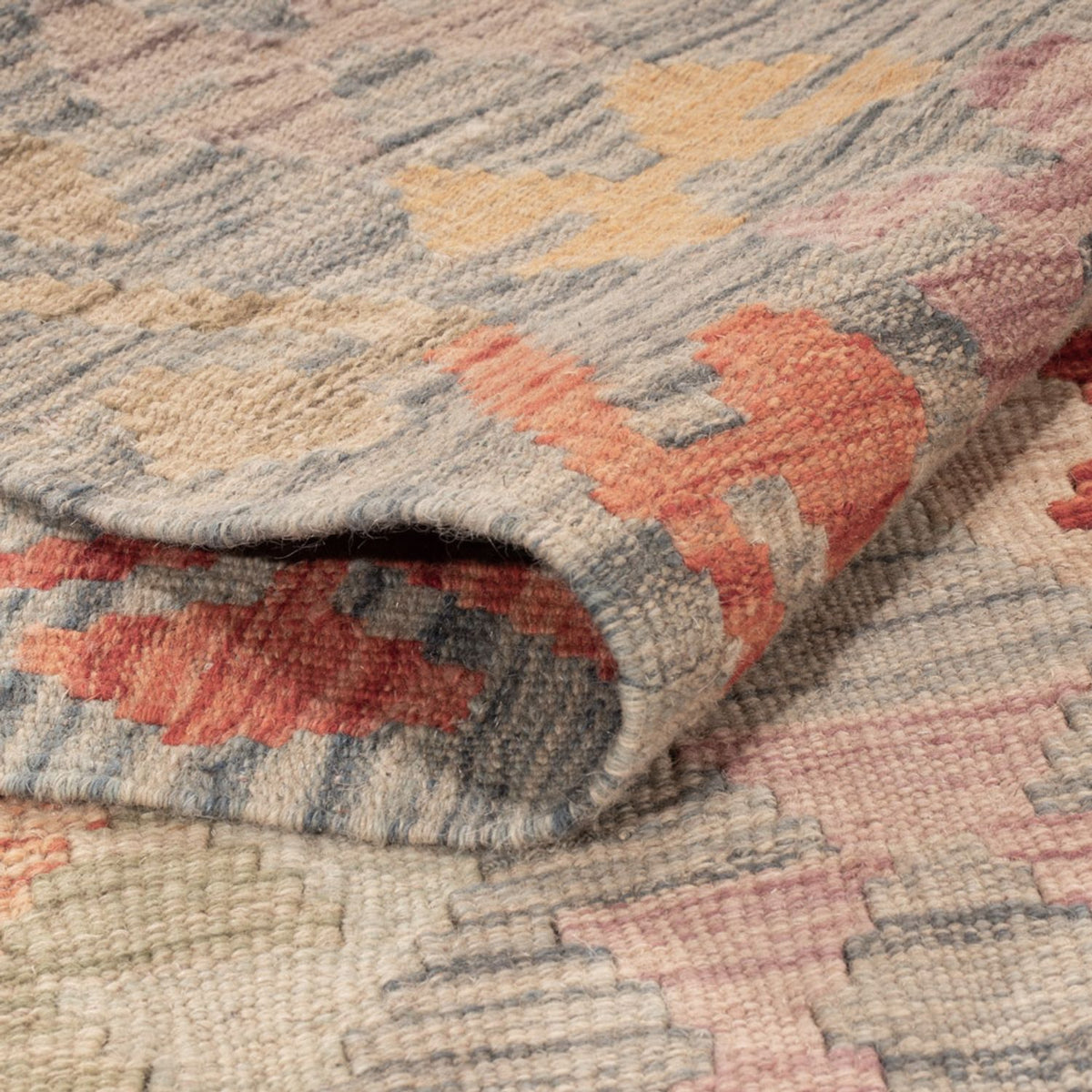 Kelim tapijt - Splash - 184 x 122 cm - veelkleurig