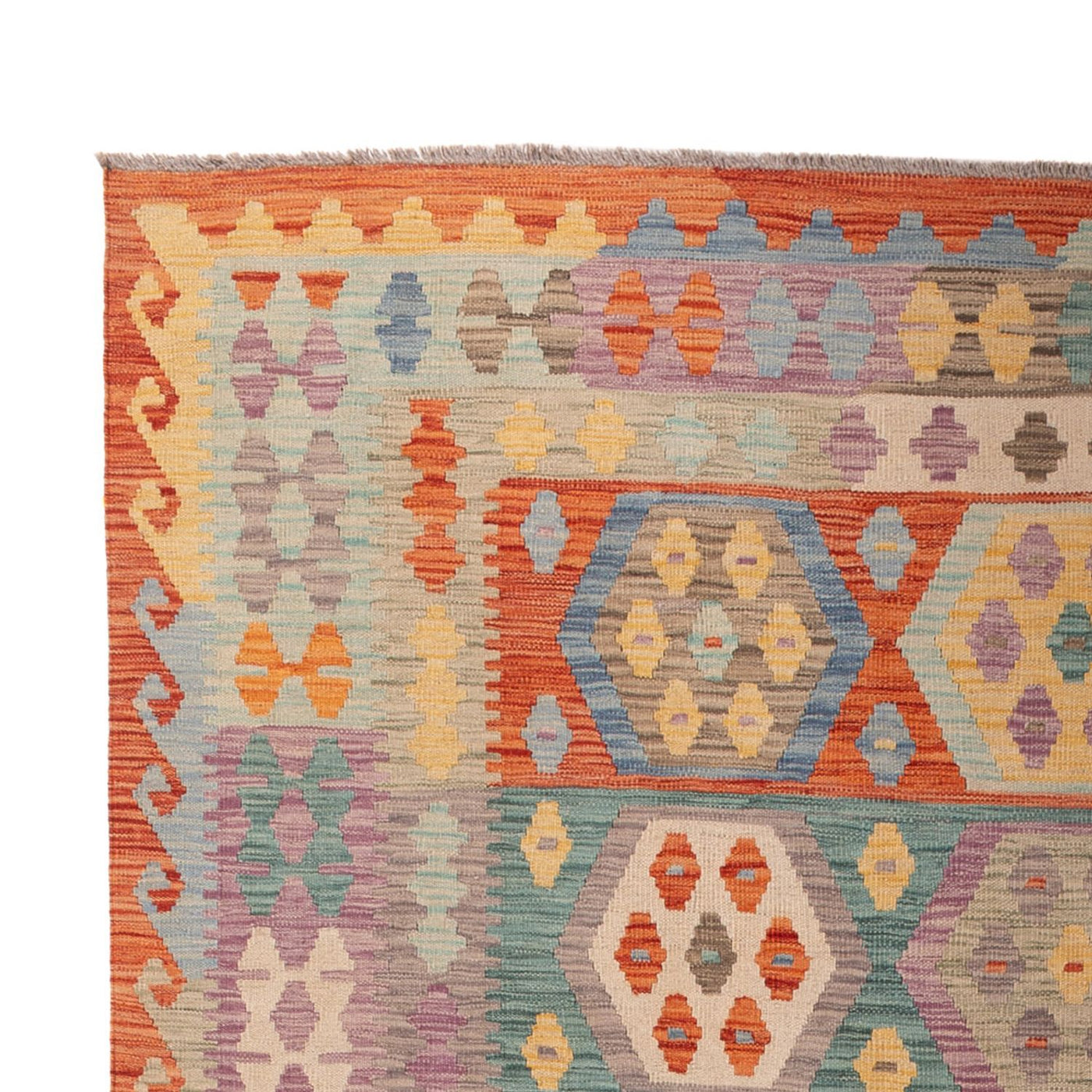 Kilim Maimana Tapijt 294x203cm - Wollen tapijt