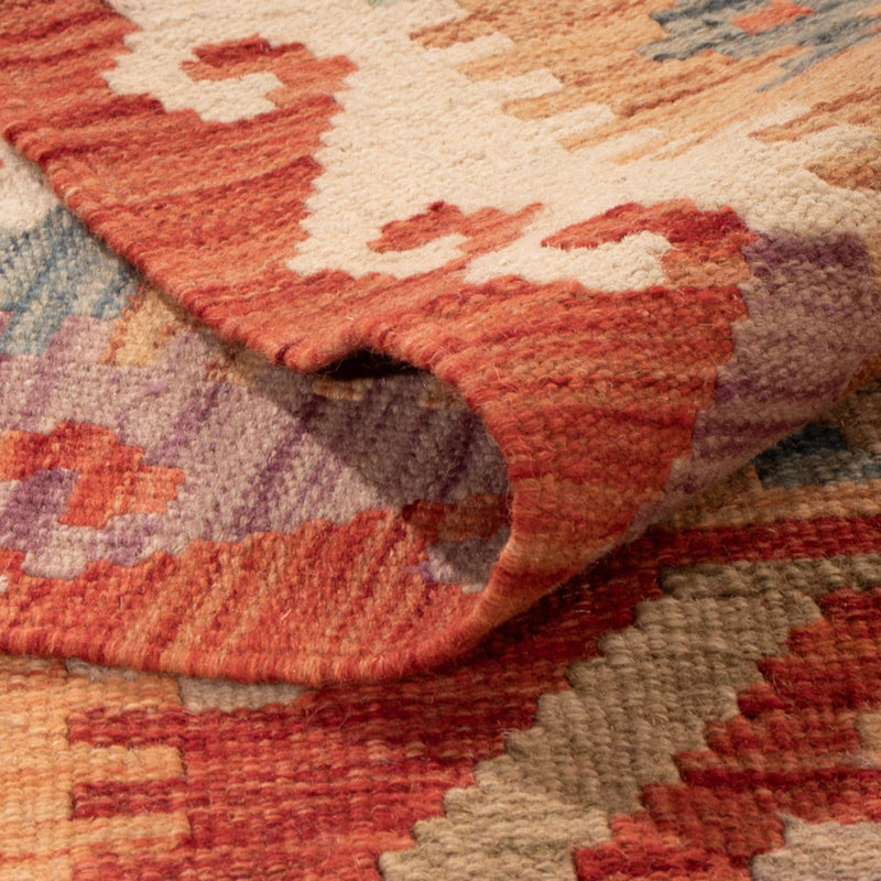 Kelim tapijt - Splash - 295 x 195 cm - veelkleurig