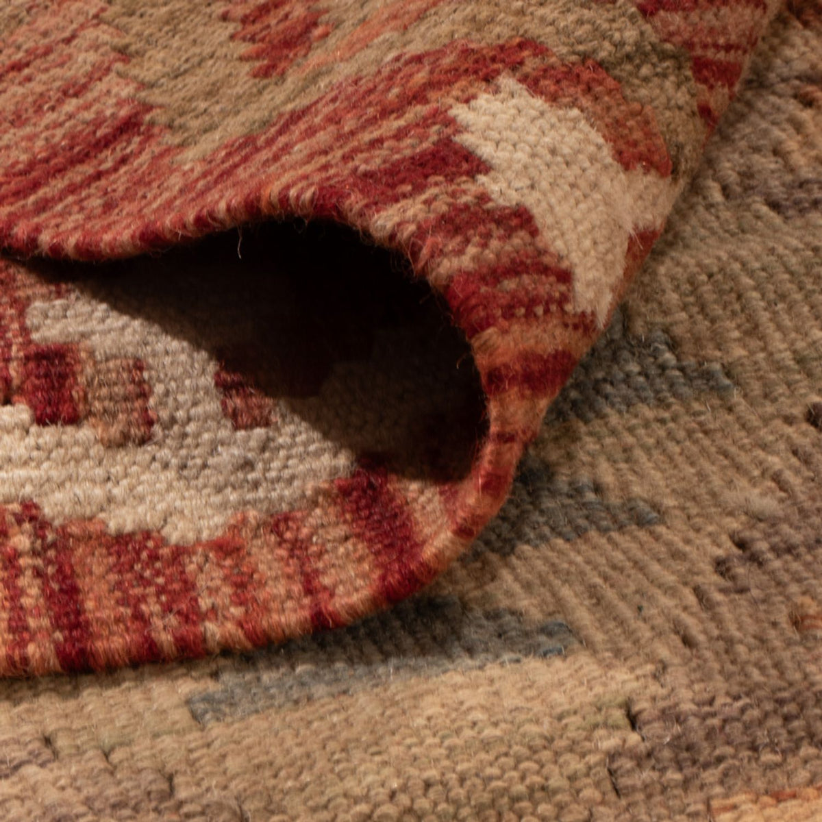 Kelim tapijt - Splash - 287 x 191 cm - veelkleurig