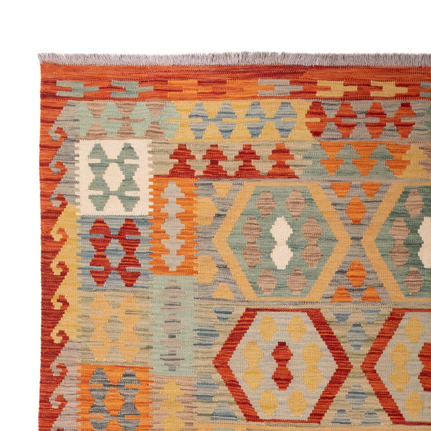 Kilim Maimana Tapijt 294x202cm - Wollen tapijt