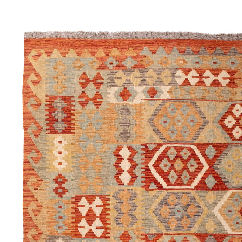 Kelim tapijt - Splash - 306 x 203 cm - veelkleurig