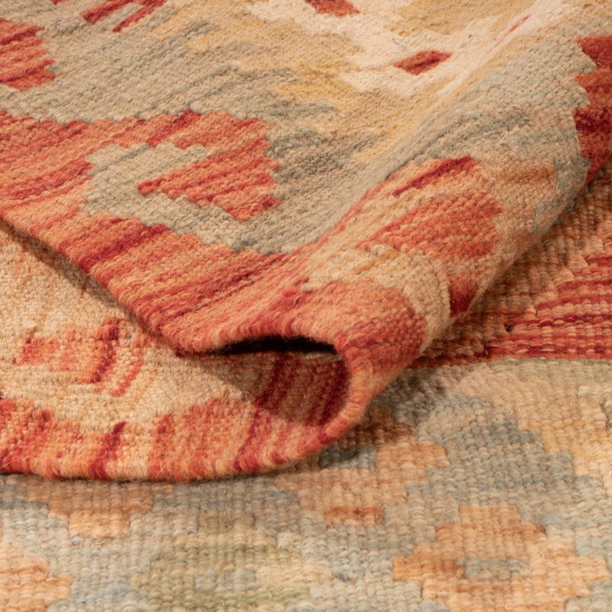 Kelim tapijt - Splash - 306 x 203 cm - veelkleurig