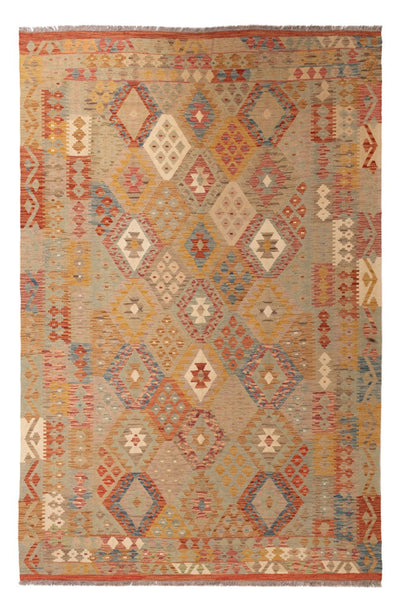 Kilim Maimana Tapijt 199x301cm - Wollen tapijt