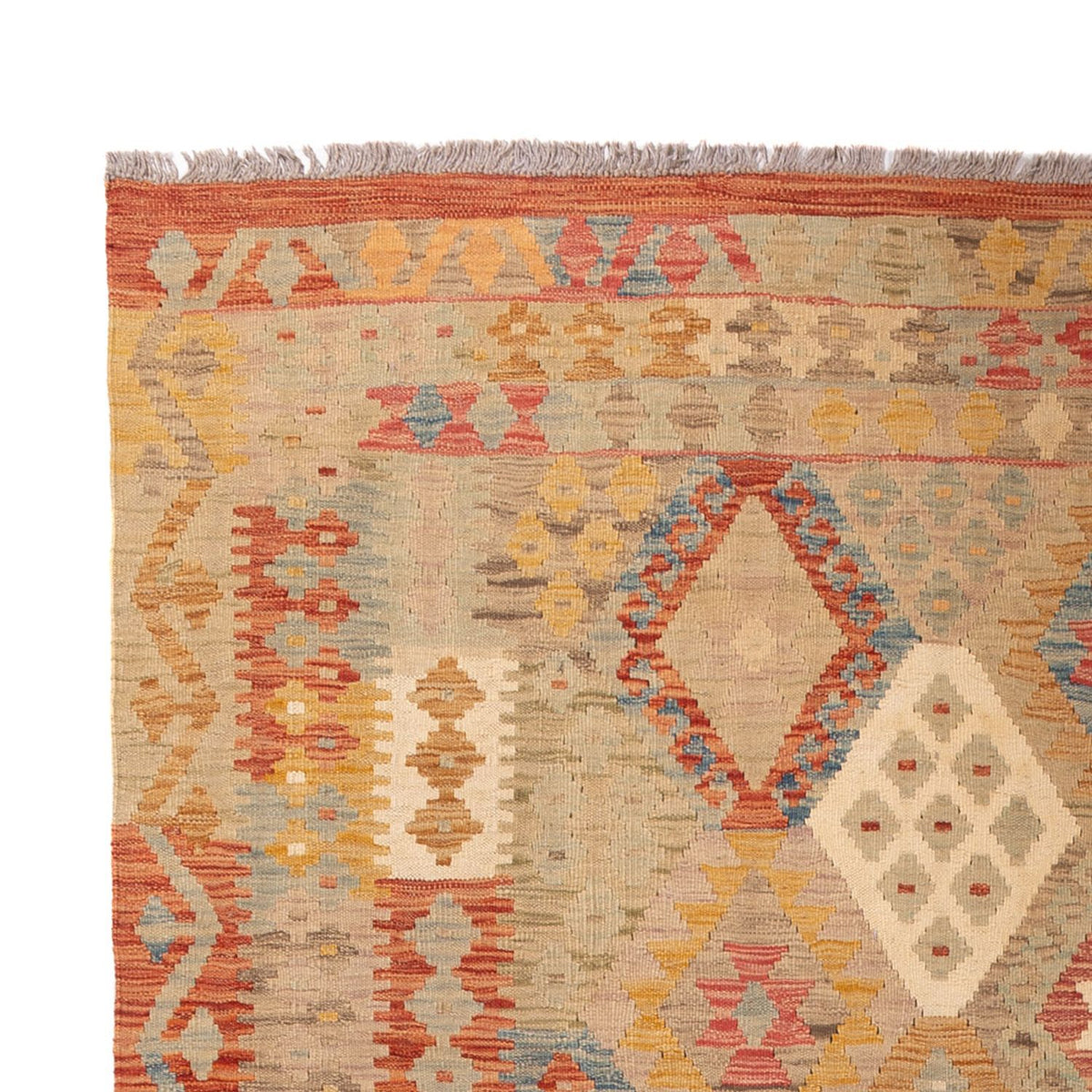 Kelim tapijt - Splash - 301 x 199 cm - veelkleurig