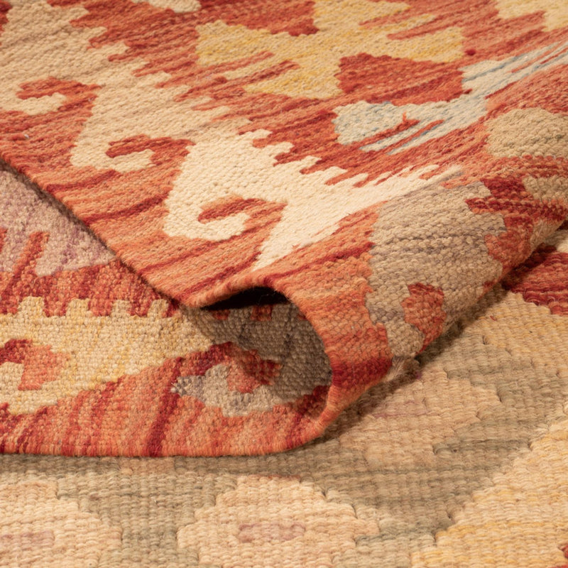 Kelim tapijt - Splash - 302 x 198 cm - veelkleurig