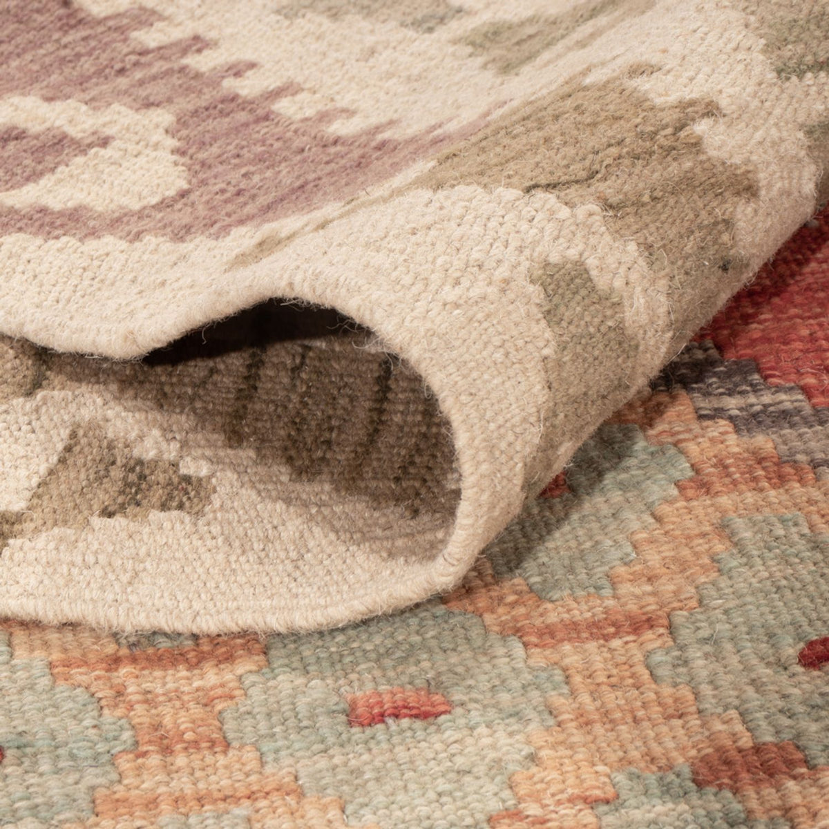 Kelim tapijt - Splash - 184 x 120 cm - veelkleurig