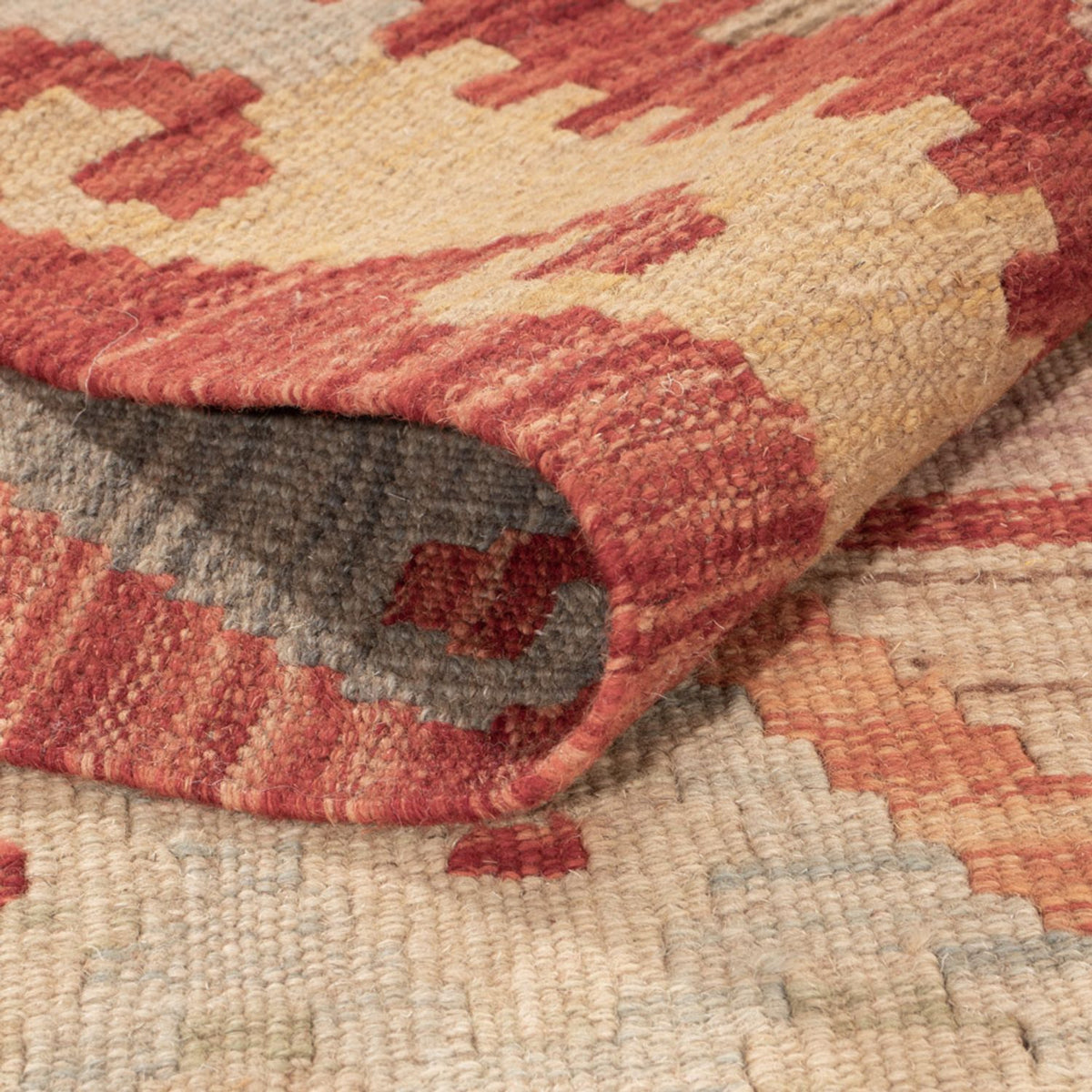 Kelim tapijt - Splash - 185 x 122 cm - veelkleurig