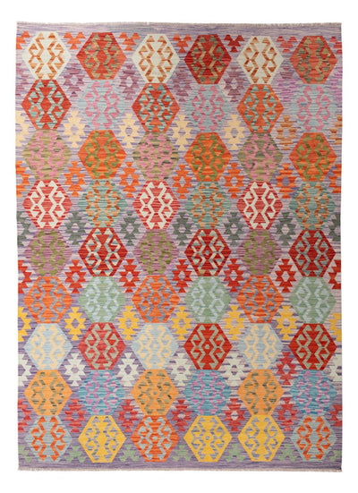 Kilim Maimana Tapijt 214x290cm - Wollen tapijt