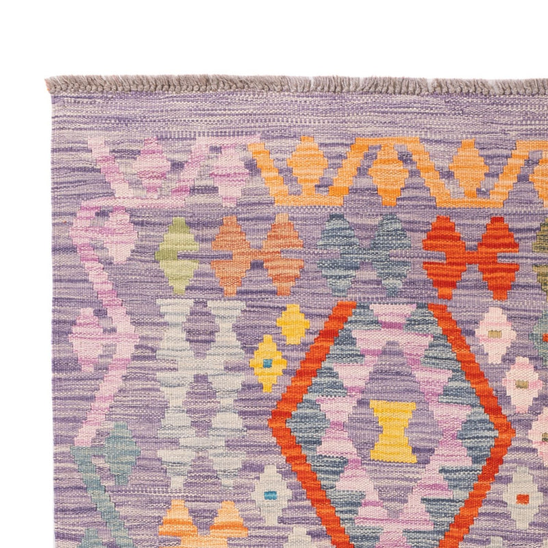 Kelim tapijt - Splash - 187 x 134 cm - veelkleurig