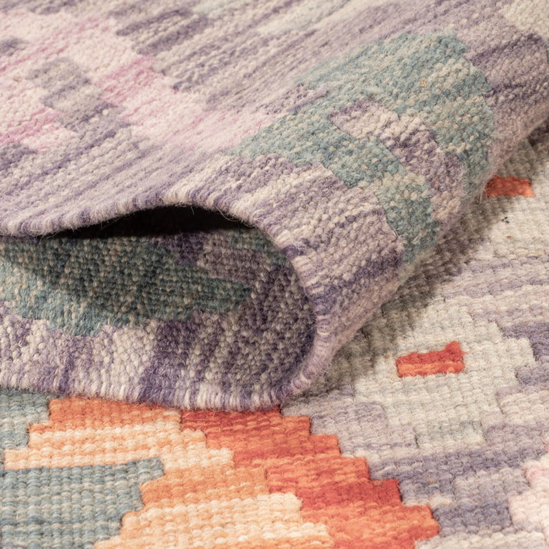 Kelim tapijt - Splash - 187 x 134 cm - veelkleurig