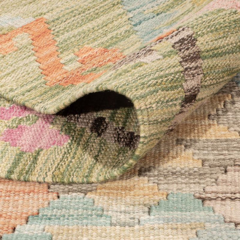 Kelim tapijt - Splash - 181 x 120 cm - veelkleurig