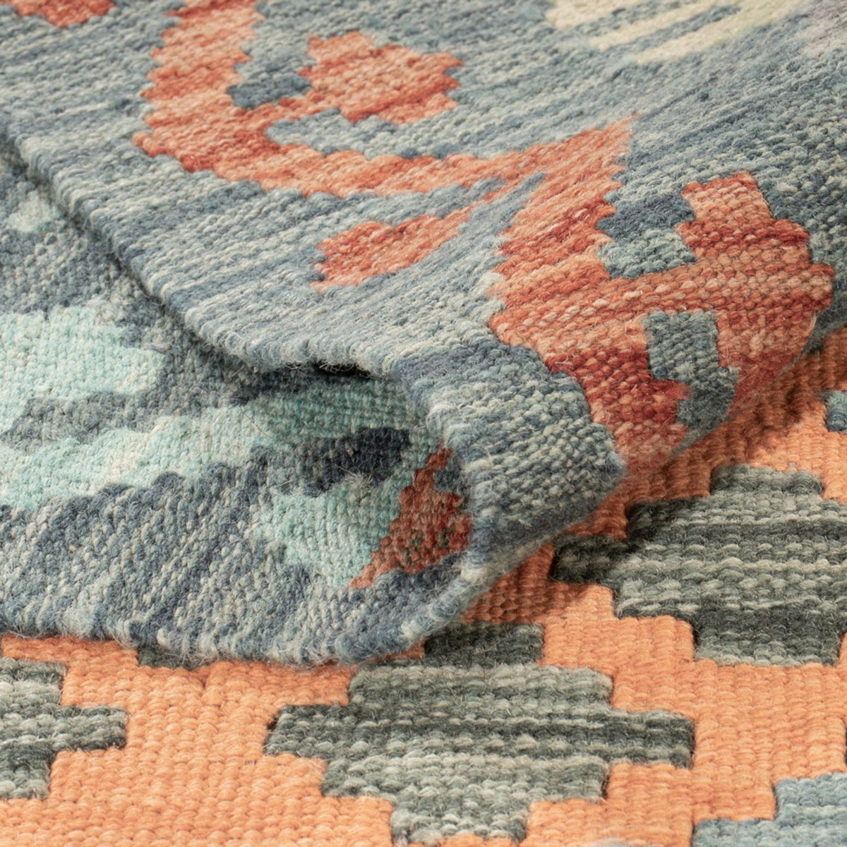 Kelim tapijt - Splash - 187 x 129 cm - veelkleurig