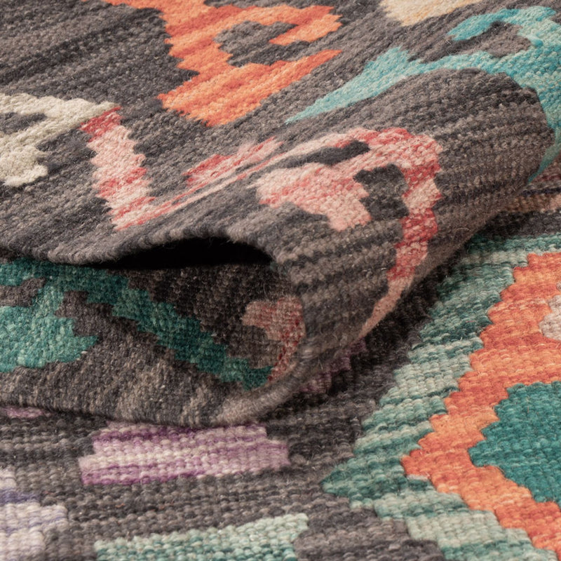 Kelim tapijt - Splash - 180 x 127 cm - veelkleurig