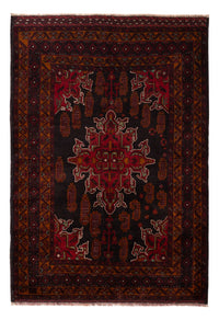 Baluch tapijt - 181 x 126 cm - donkerrood