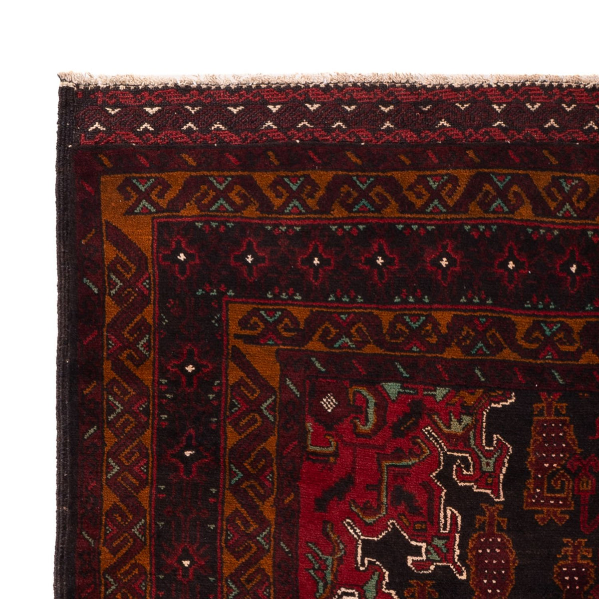 Baluch tapijt - 181 x 126 cm - donkerrood