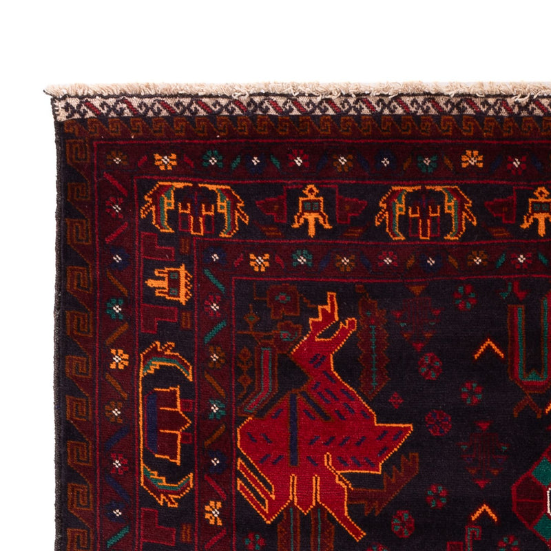 Baluch tapijt - 207 x 127 cm - donkerrood